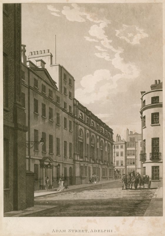 Adam Street, Adelphi, London alkotó: English School