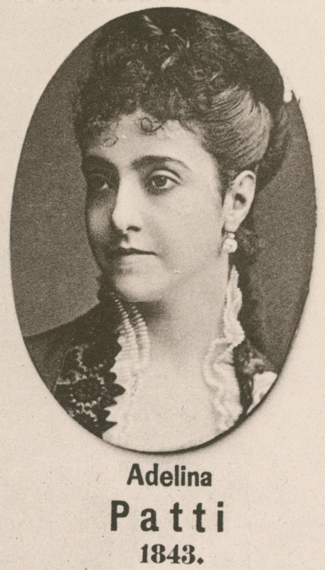 Adelina Patti (metszet) alkotó: English School