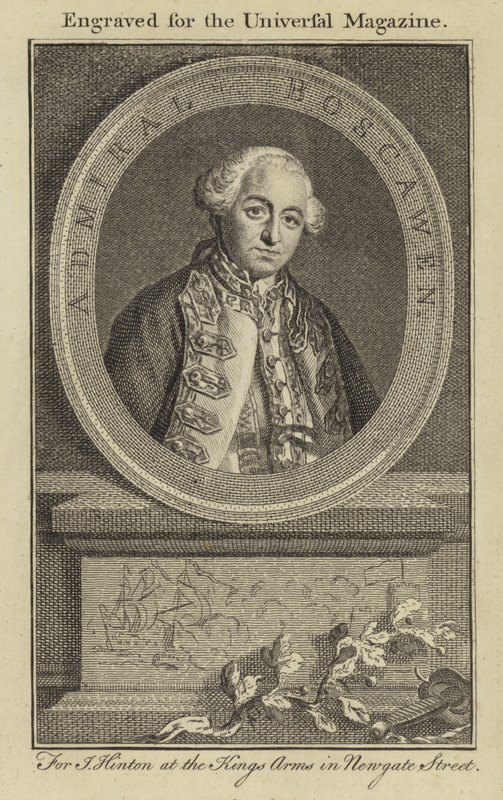 Boscawen admirális alkotó: English School