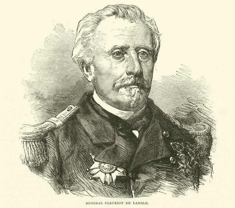 Fleuriot de Langle admirális, 1870. november alkotó: English School