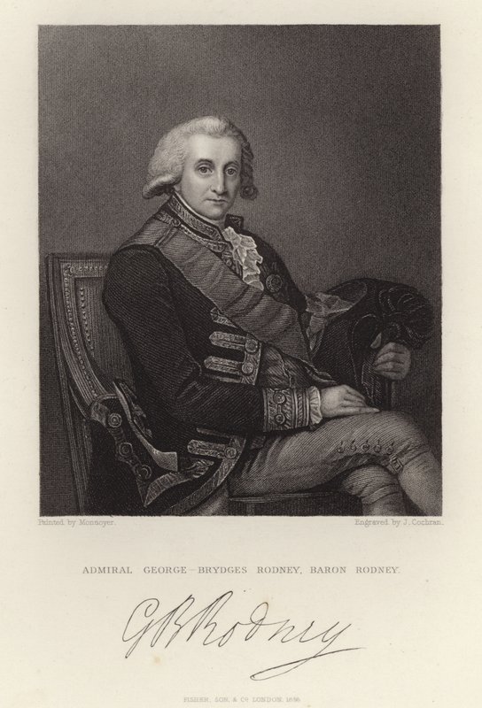 George Brydges Rodney tengernagy alkotó: English School