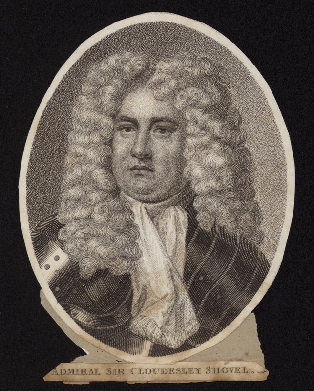Sir Cloudesley Shovell admirális alkotó: English School