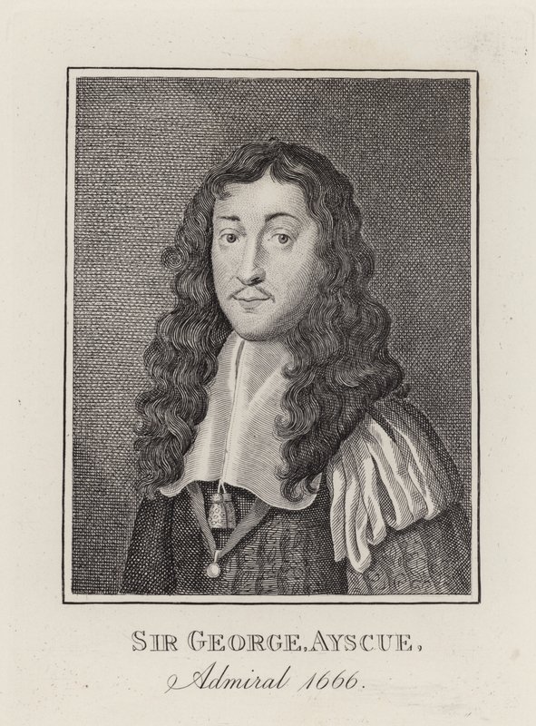 Sir George Ayscue admirális (metszet) alkotó: English School