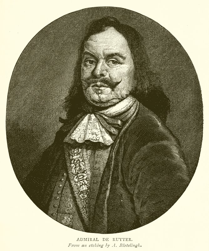 de Ruyter admirális alkotó: English School