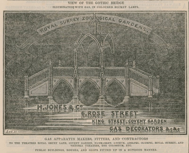 H Jones & Co hirdetése, 6 Rose Street, King Street, Covent Garden alkotó: English School