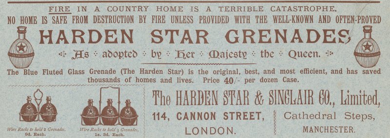 Harden Star Grenades hirdetése alkotó: English School
