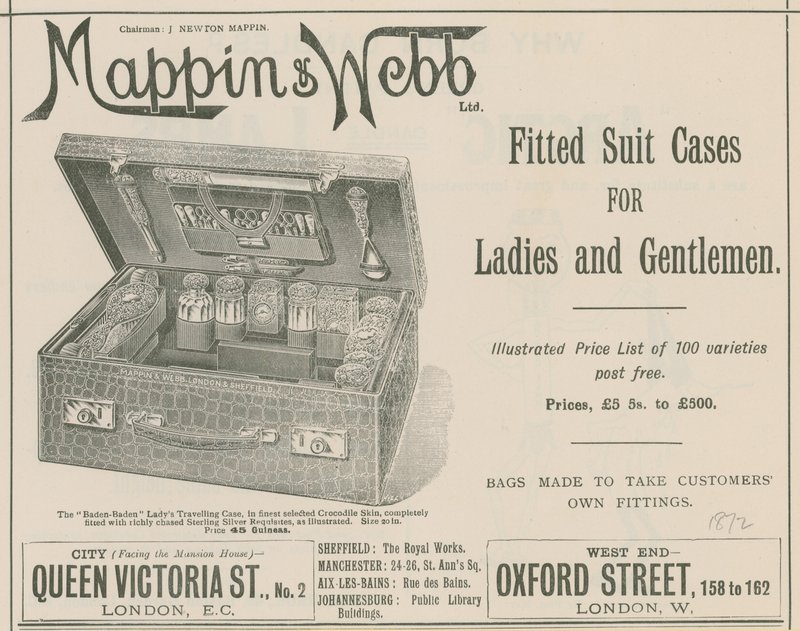 A Mappin & Webb Kft. hirdetése alkotó: English School