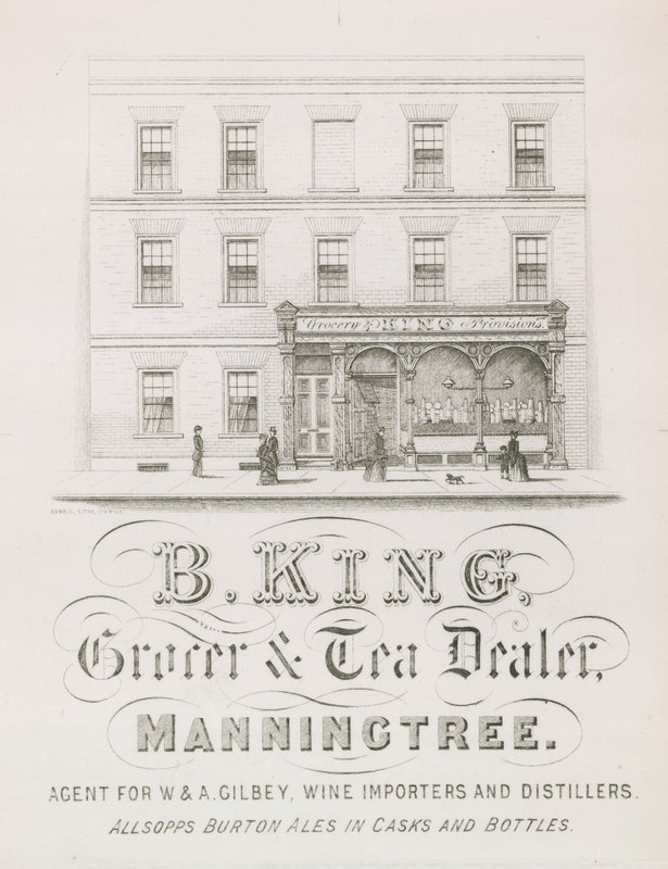 B King hirdetése alkotó: English School