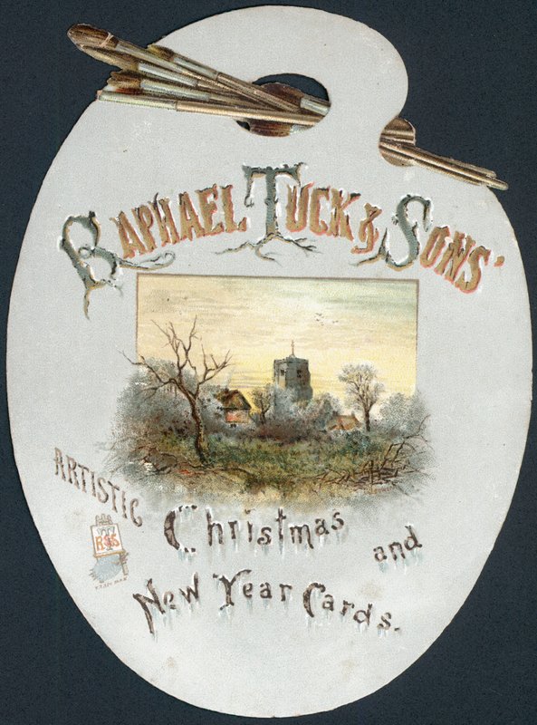 A Raphael Tuck & Sons reklámja alkotó: English School