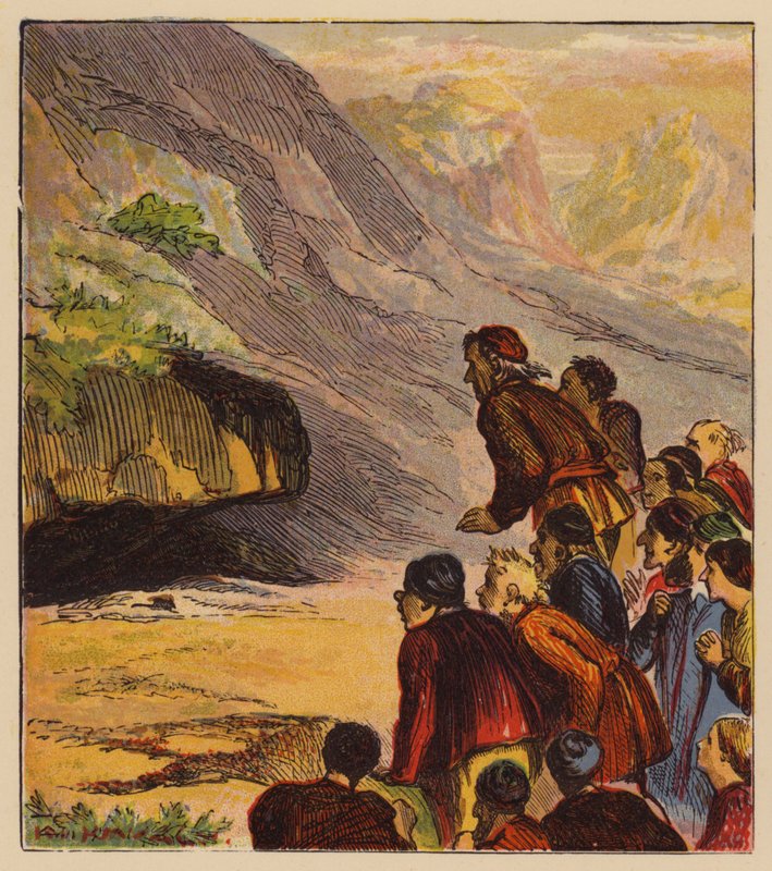 Aesopus meséi: A munka hegye (színes litó) alkotó: English School
