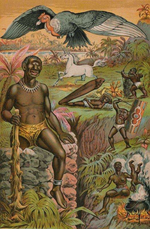 Afrikai babonák illusztrálva alkotó: English School