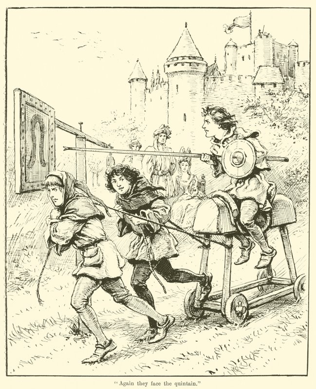"Ismét a kvintainnal állnak szemben" (metszet) alkotó: English School