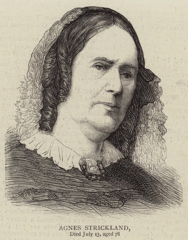 Agnes Strickland (metszet) alkotó: English School