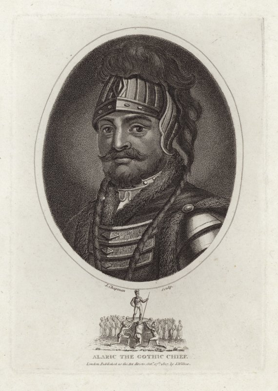 Alaric, a gótikus főnök alkotó: English School