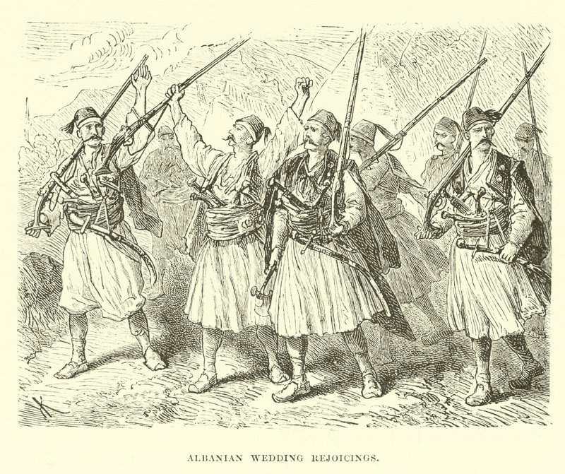 Albán esküvői örvendezés alkotó: English School