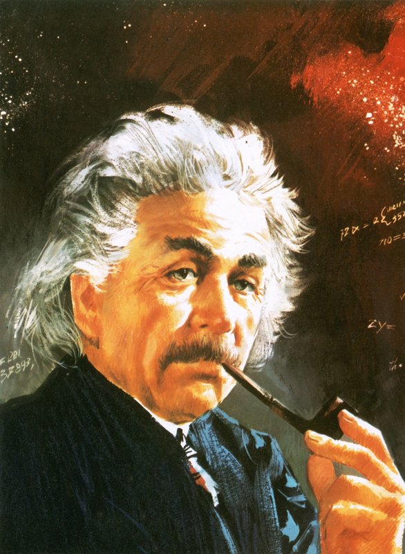 Albert Einstein alkotó: English School