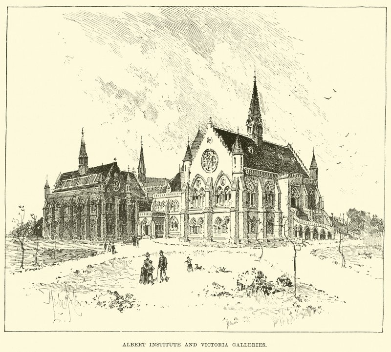 Albert Institute és Victoria Galéria alkotó: English School