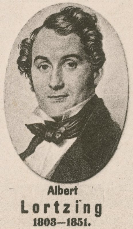 Albert Lortzing (metszet) alkotó: English School