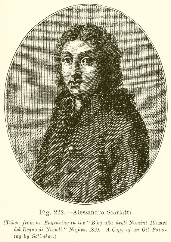Alessandro Scarlatti alkotó: English School