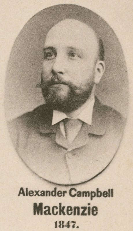 Alexander Campbell Mackenzie (mélynyomás) alkotó: English School