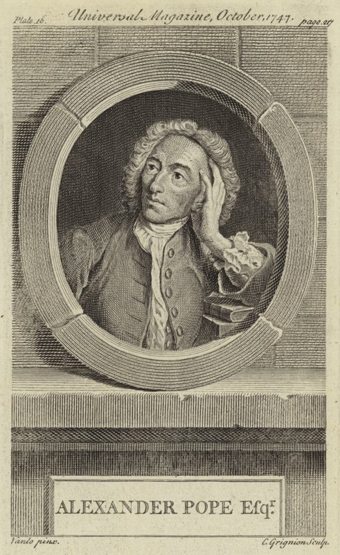 Alexander Pope, Esquire alkotó: English School