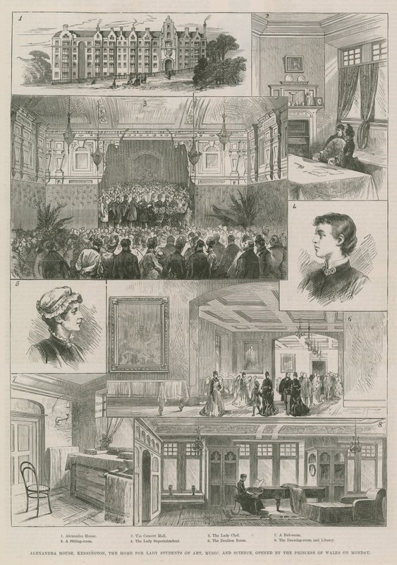 Alexandra House, Kensington alkotó: English School