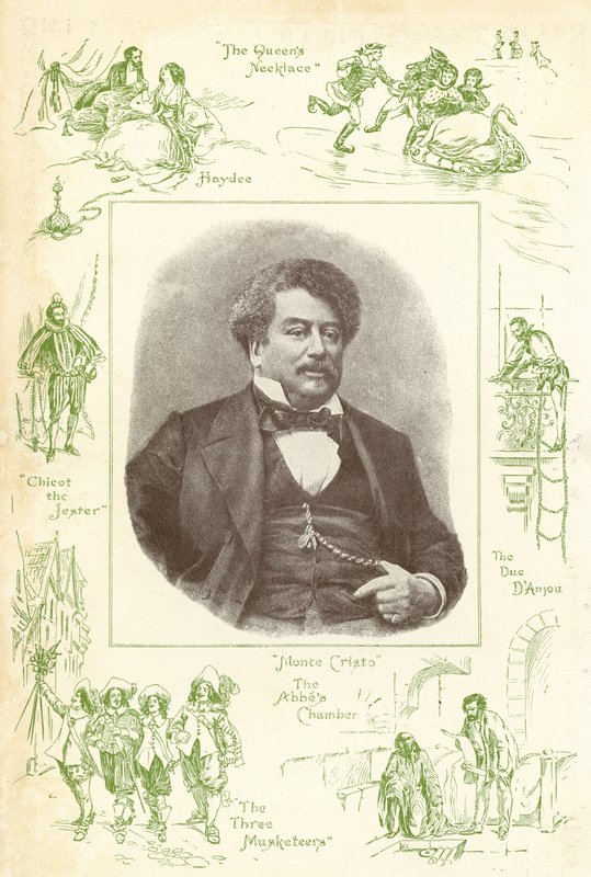 Alexandre Dumas, a Monte Cristo grófja szerzője alkotó: English School