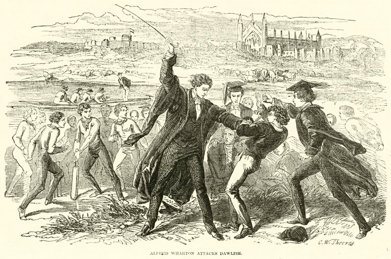Alfred Wharton megtámadja Dawlisht alkotó: English School