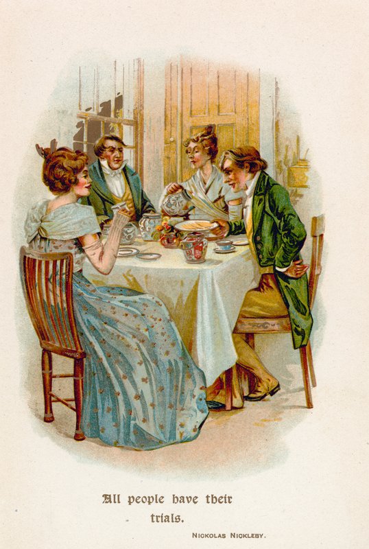 Minden embernek vannak megpróbáltatásai. Nicolas Nickleby alkotó: English School