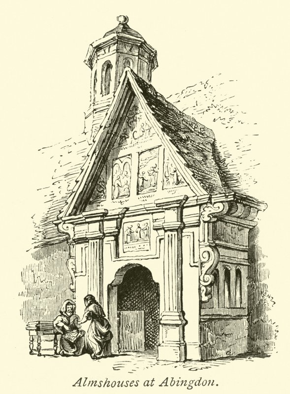 Almshouses Abingdonban alkotó: English School