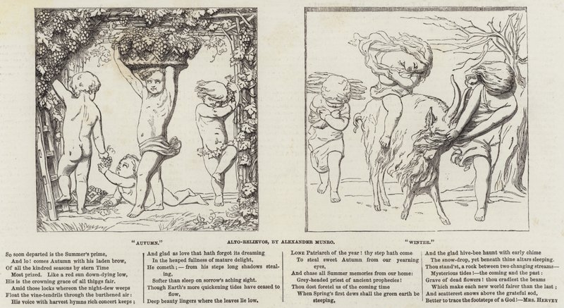Alto-Relievos, Alexander Munro (metszet) alkotó: English School