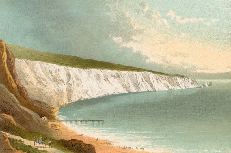Alum Bay – Wight-sziget alkotó: English School