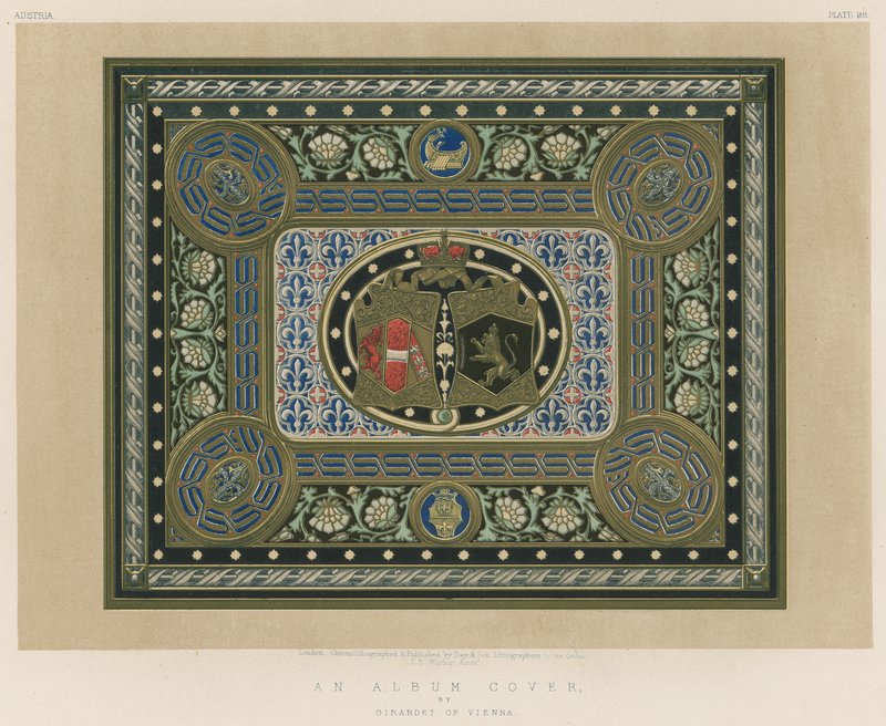 Girardet of Vienna albumborítója alkotó: English School