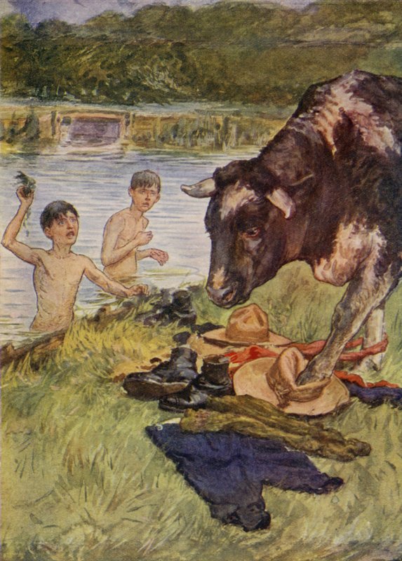 Egy váratlan látogató (színes litó) alkotó: English School