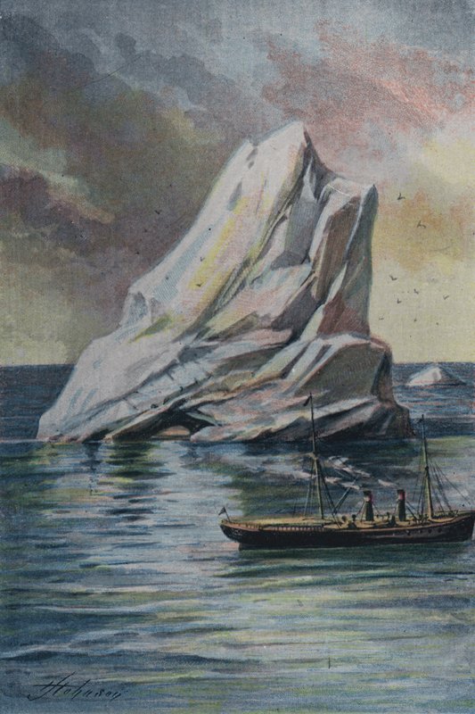 Jéghegy (színes litográfia) alkotó: English School