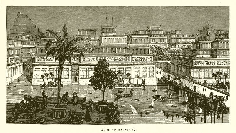 Ókori Babilon alkotó: English School