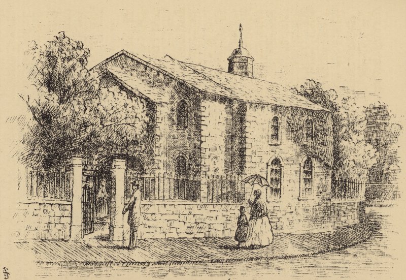 A Toxteth Park ősi kápolnája alkotó: English School