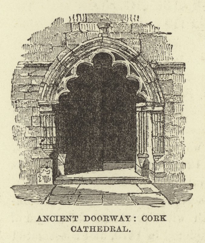 Ősi ajtó, Cork katedrális alkotó: English School