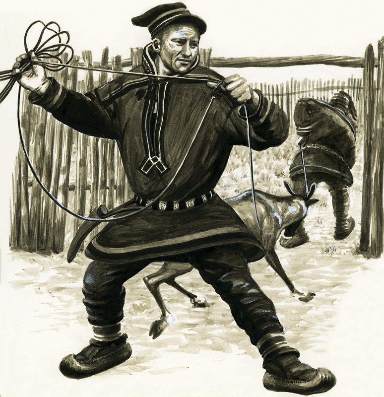 A világ ókori népei: lappföldiek alkotó: English School