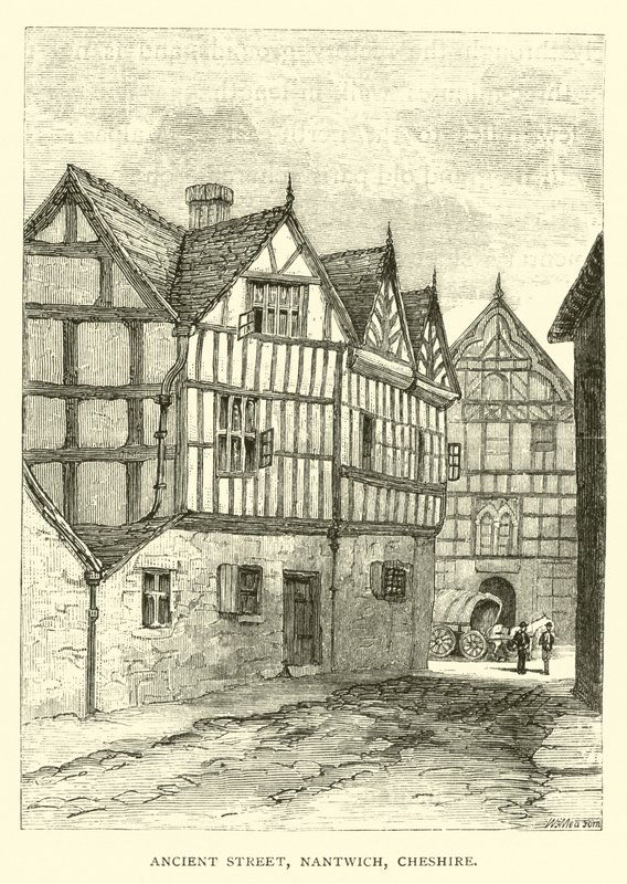 Ancient Street, Nantwich, Cheshire alkotó: English School