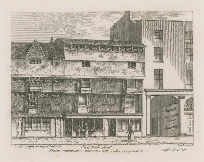 A Finsbury állambeli Gosnell Streeten az ősi kényelem állt szemben a modern kényelemmel alkotó: English School
