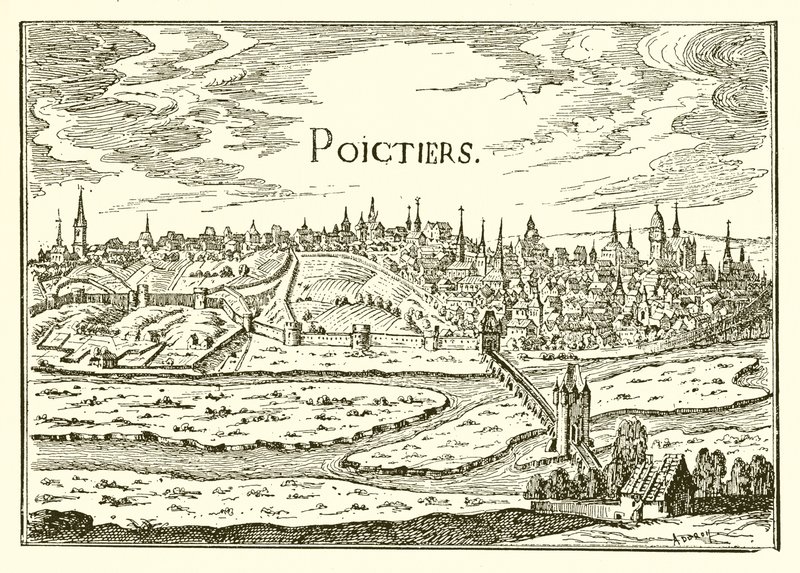Poitiers ősi képe alkotó: English School