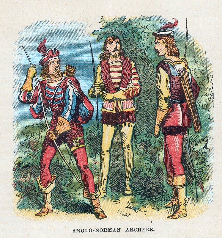 Angol-normann íjászok alkotó: English School