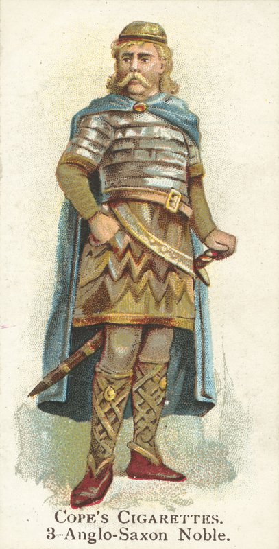 Angolszász nemes (chromolitho) alkotó: English School