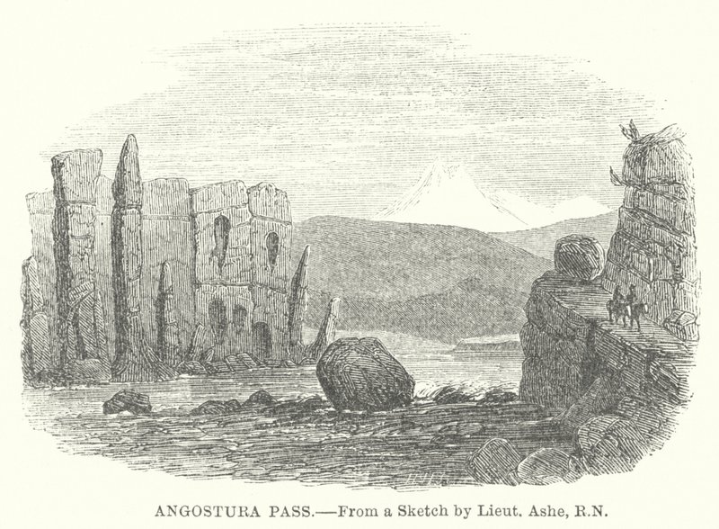 Angostura Pass (metszet) alkotó: English School