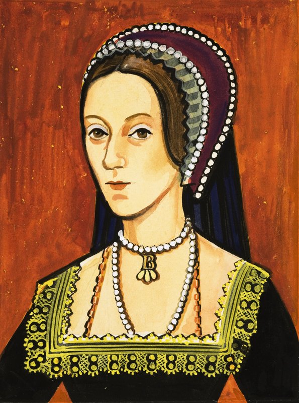 Boleyn Anne alkotó: English School