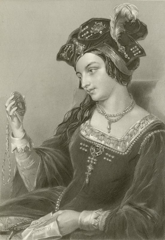 Boleyn Anne, VIII. Henrik király második felesége alkotó: English School