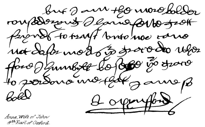 Anne, John felesége, Oxford 4. grófja alkotó: English School