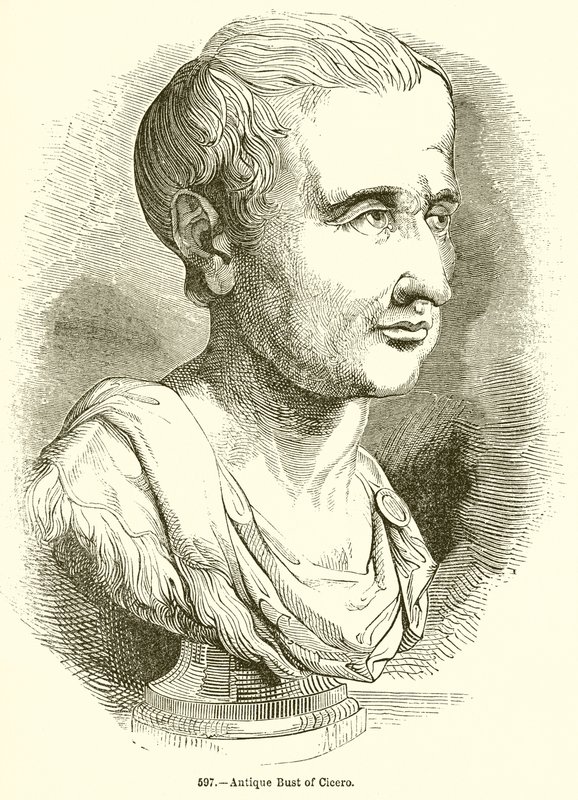 Cicero antik mellszobra alkotó: English School