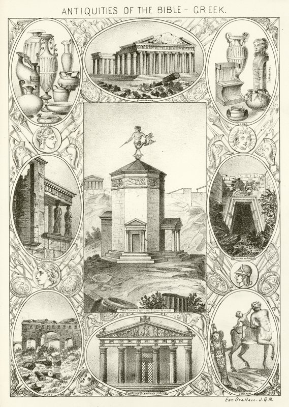 A Biblia régiségei - görög alkotó: English School